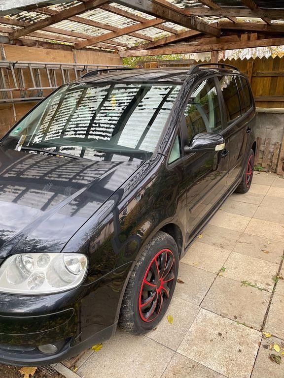Gebraucht VW Touran Highline 140 PS (102 kW) 2005 Schwarz Van / Kleinbus