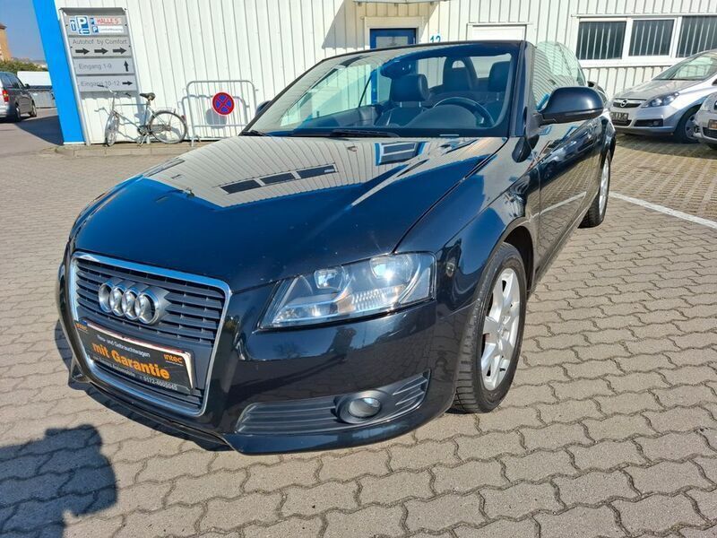 Gebraucht Audi A3 Cabriolet Attraction 160 PS (117 kW) 2008 Schwarz Cabrio