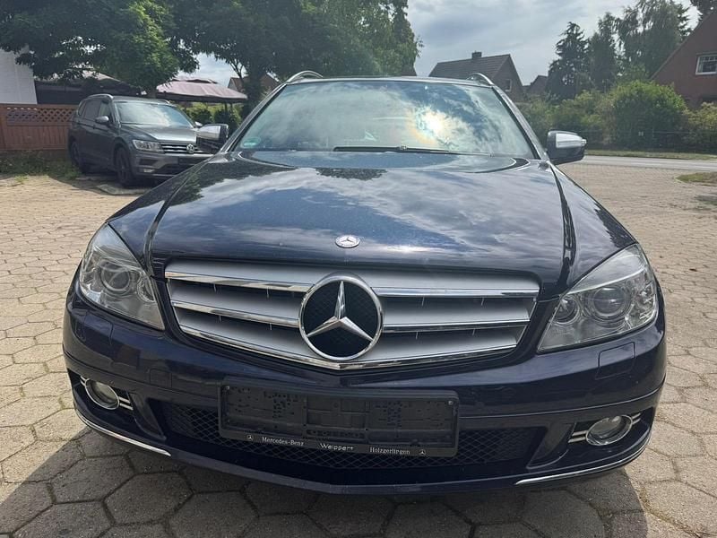 Blau Gebraucht 2008 Mercedes C320 Avantgarde Kombi | 4.999 € (Guter Preis) - Bild 1/4