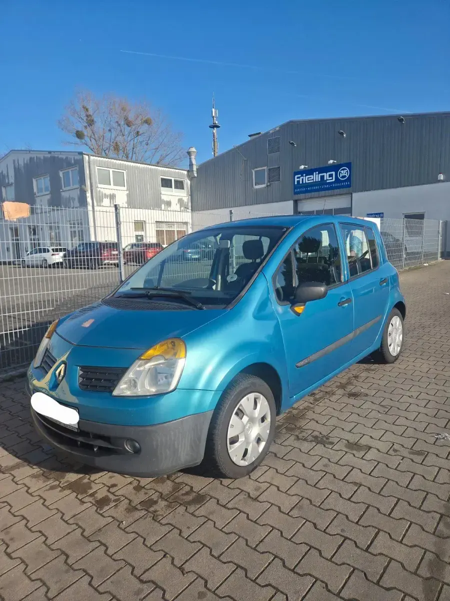 Brugt Renault Modus 88 HK (64 kW) 2005 Blå MPV
