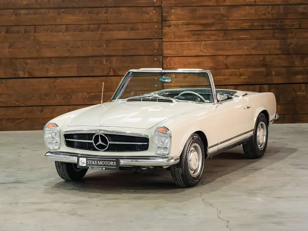 Gebraucht Mercedes W113 150 PS (110 kW) 1966 158 weißgrau Cabrio