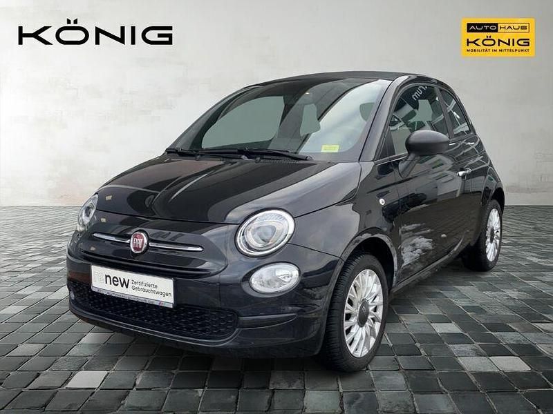 Schwarz Gebraucht 2023 Fiat 500C Cabrio | 15.799 € (Etwas zu teuer) - Bild 1/4