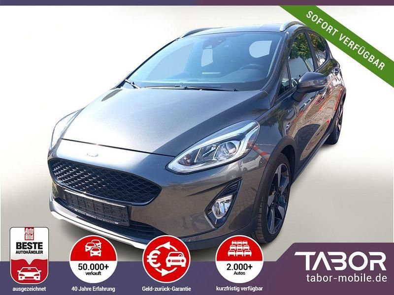 Grau Gebraucht 2018 Ford Fiesta Active Kleinwagen | 12.288 € (Fairer Preis) - Bild 1/4