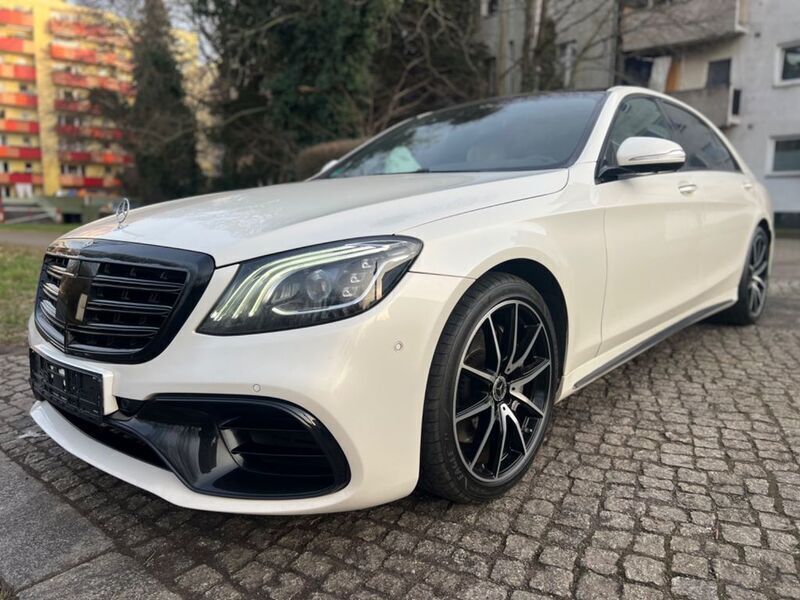 Weiß Gebraucht 2019 Mercedes S400 AMG Limousine | 52.900 € (Fairer Preis) - Bild 1/4