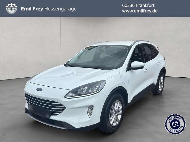 Frozen white Gebraucht 2022 Ford Kuga Titanium SUV | 20.550 € (Superpreis) - Bild 1/3