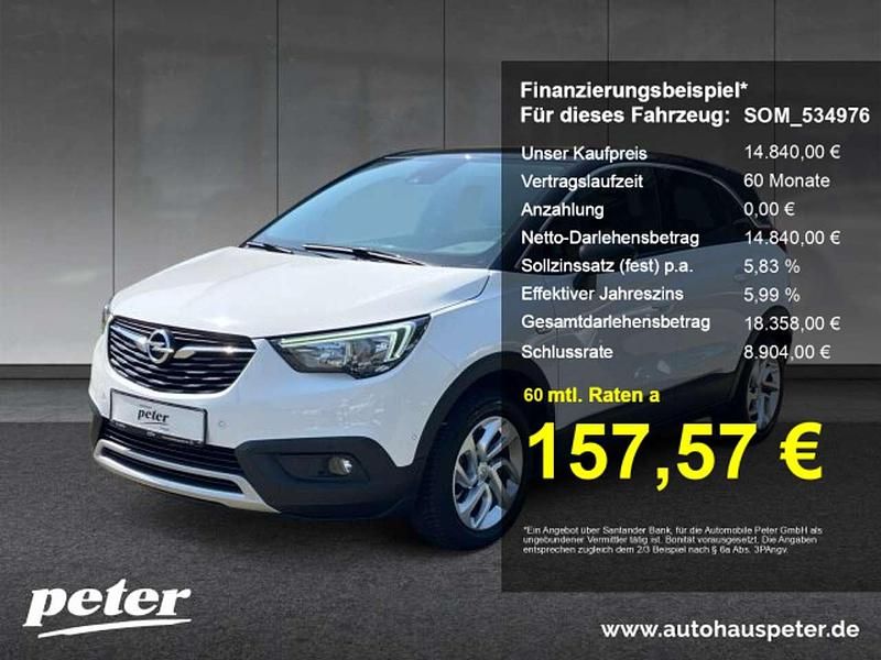 Weiß Gebraucht 2019 Opel Crossland X Innovation SUV | 14.840 € (Guter Preis) - Bild 1/4