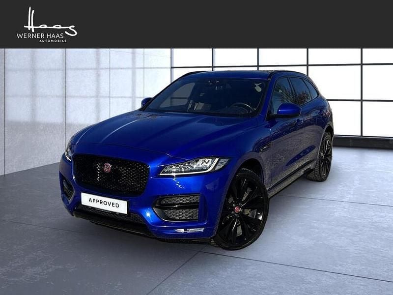 Caesium blue Gebraucht 2019 Jaguar F-Pace R-Sport SUV | 26.980 € (Guter Preis) - Bild 1/4