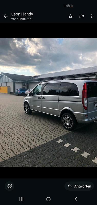 Silber Gebraucht 2007 Mercedes Viano Van / Kleinbus | 7.750 € (Superpreis) - Bild 1/4