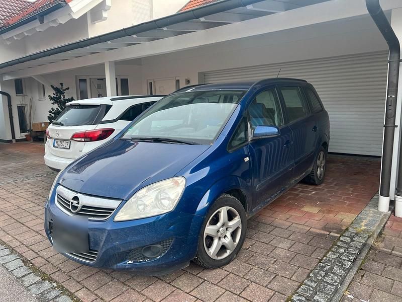 Blau Gebraucht 2008 Opel Zafira Van / Kleinbus | 950 € (Superpreis) - Bild 1/3