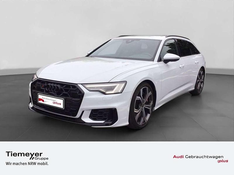 Gletscherweiß metallic Gebraucht 2024 Audi S6 Ambiente Kombi | 63.940 € (Guter Preis) - Bild 1/4