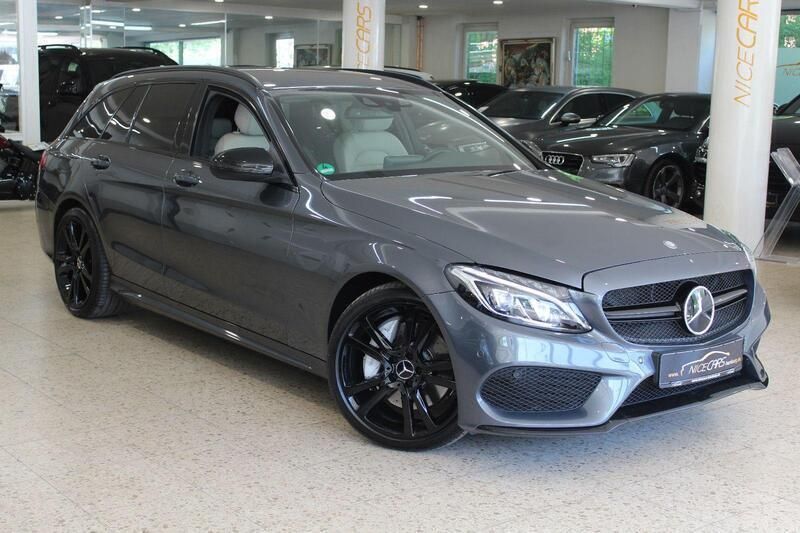 Grau Gebraucht 2015 Mercedes C250 AMG line Kombi | 17.980 € (Fairer Preis) - Bild 1/4