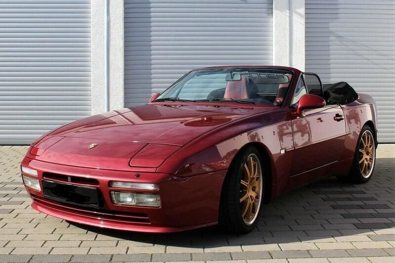 Rot Gebraucht 1990 Porsche 944 S2 Cabrio | 37.500 € - Bild 1/4