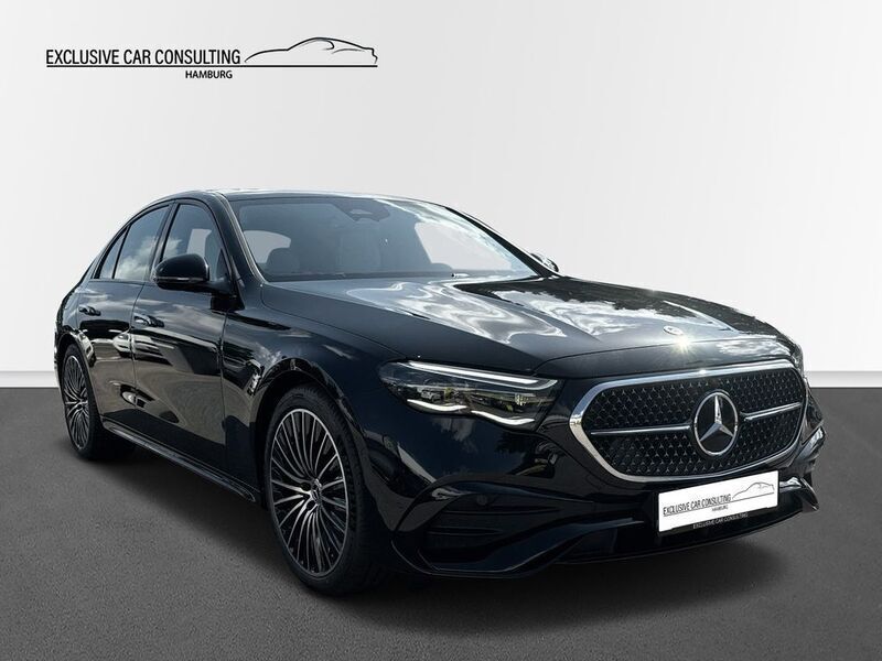 Schwarz Gebraucht 2024 Mercedes E200 AMG Line Premium Plus Limousine | 66.990 € (Fairer Preis) - Bild 1/4