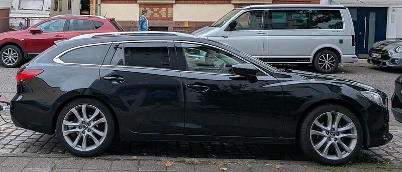 Gebraucht Mazda 6 Sports-Line 150 PS (110 kW) 2014 Schwarz Kombi