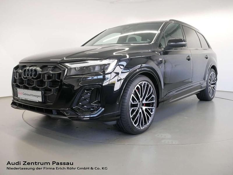 Schwarz Gebraucht 2025 Audi Q7 S-Line SUV | 97.900 € - Bild 1/4