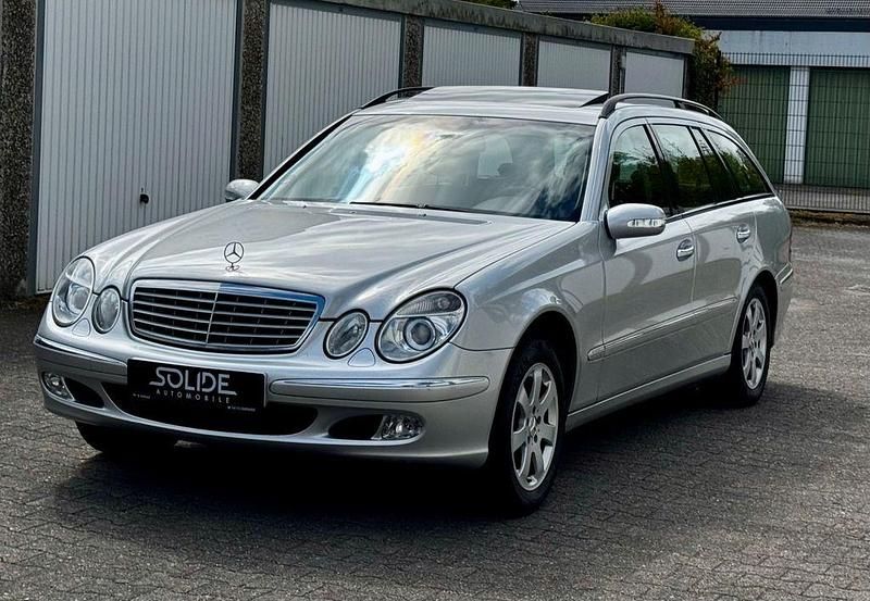 Brugt Mercedes E320 Elegance 204 HK (150 kW) 2003 Sølv Stationcar