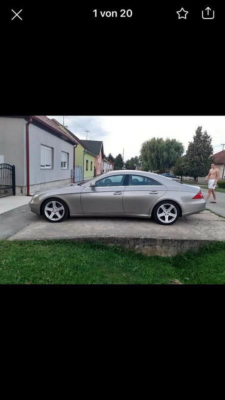 Grau Gebraucht 2005 Mercedes CLS350 Coupé | 4.500 € (Guter Preis) - Bild 1/4