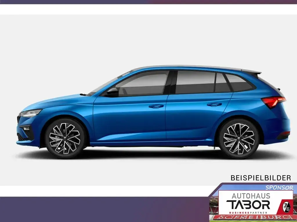 Nouvelle Skoda Scala Dynamic 150 ch (110 kW) 2026 Bleue Citadine