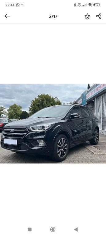 Schwarz Gebraucht 2017 Ford Kuga ST-Line SUV | 13.200 € (Superpreis) - Bild 1/2