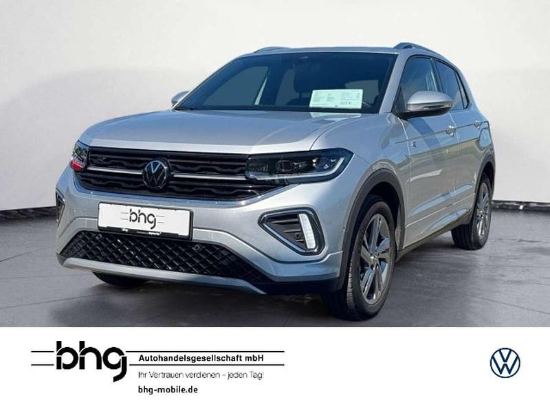 Silber Gebraucht 2025 VW T-Cross R-line SUV | 32.930 € (Teuer) - Bild 1/4