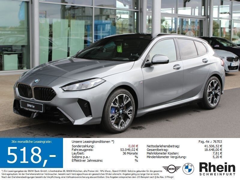 Grau Neu 2024 BMW 120 M Sport Kleinwagen | 45.100 € (Teuer) - Bild 1/4