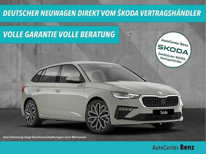 Neu Skoda Scala Selection 95 PS (69 kW) 2025 Blau Kleinwagen