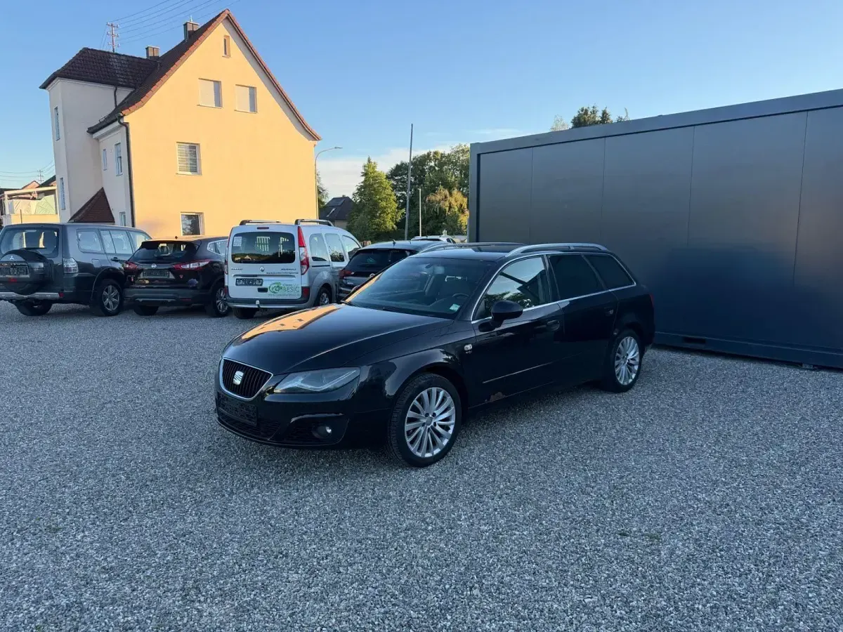 Gebraucht Seat Exeo Style 120 PS (88 kW) 2013 Schwarz Kombi