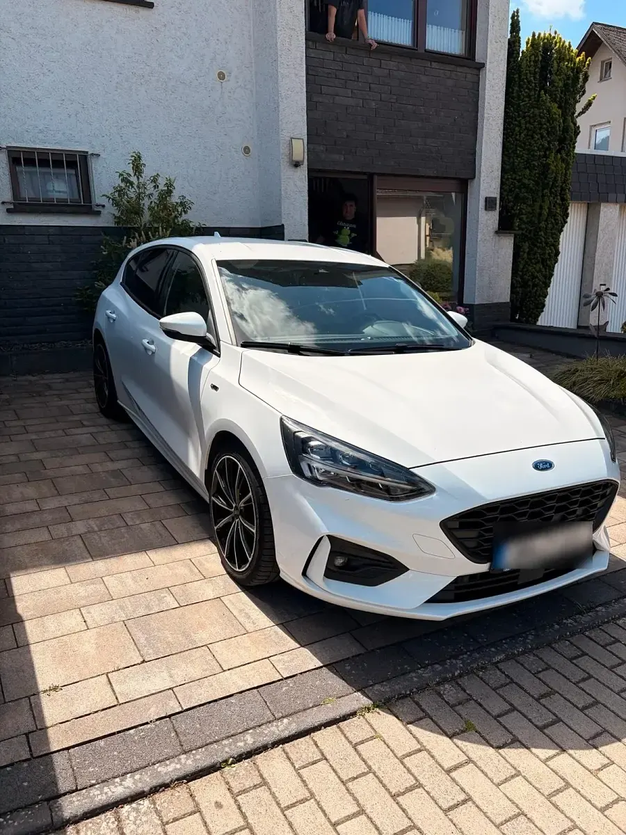 Gebraucht Ford Focus ST-Line 150 PS (110 kW) 2019 Weiß Kleinwagen