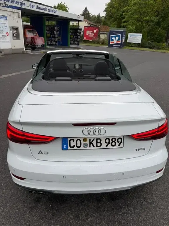 Gebraucht Audi A3 Cabriolet S-Line 150 PS (110 kW) 2018 Weiß Cabrio