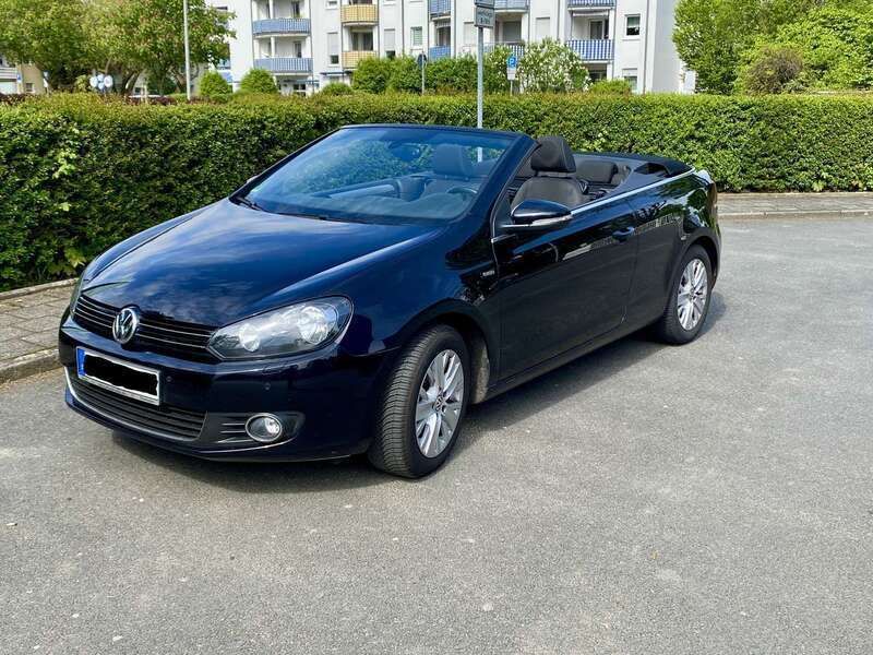 Schwarz Gebraucht 2013 VW Golf Cabriolet Life Cabrio | 9.200 € (Superpreis) - Bild 1/4