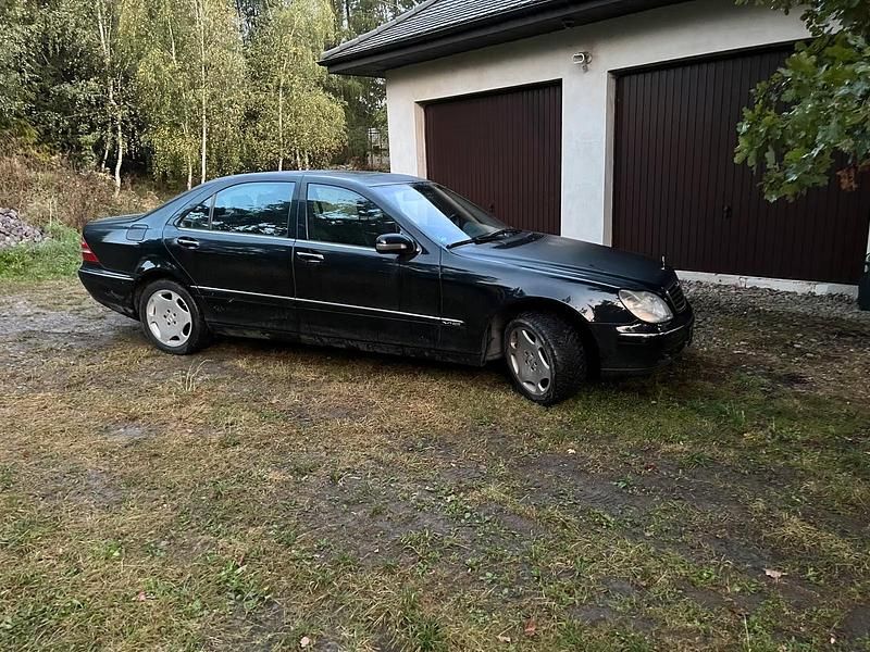 Schwarz Gebraucht 2001 Mercedes S600L Limousine | 13.500 € - Bild 1/4