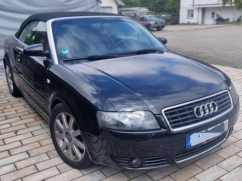 Schwarz Gebraucht 2005 Audi A4 Cabriolet S-Line Cabrio | 3.800 € (Fairer Preis) - Bild 1/4