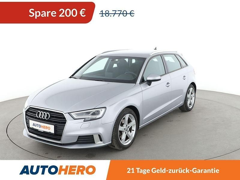 Silber Gebraucht 2019 Audi A3 Sport Limousine | 18.570 € (Guter Preis) - Bild 1/3