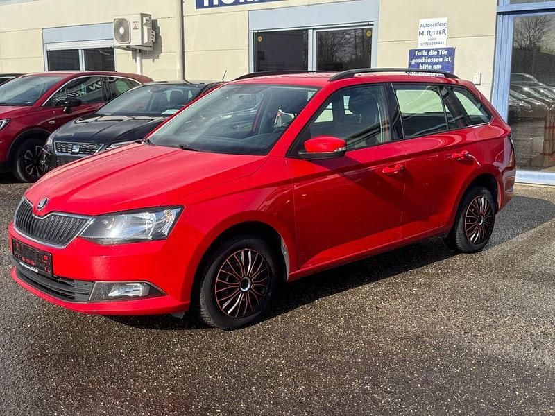 Gebraucht Skoda Fabia Ambition 95 PS (69 kW) 2018 Rot Kombi