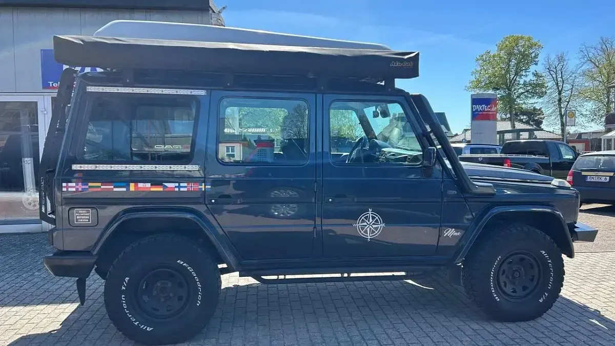 Gebraucht Mercedes G270 156 PS (114 kW) 2003 Smaragdschwarz  metallic SUV