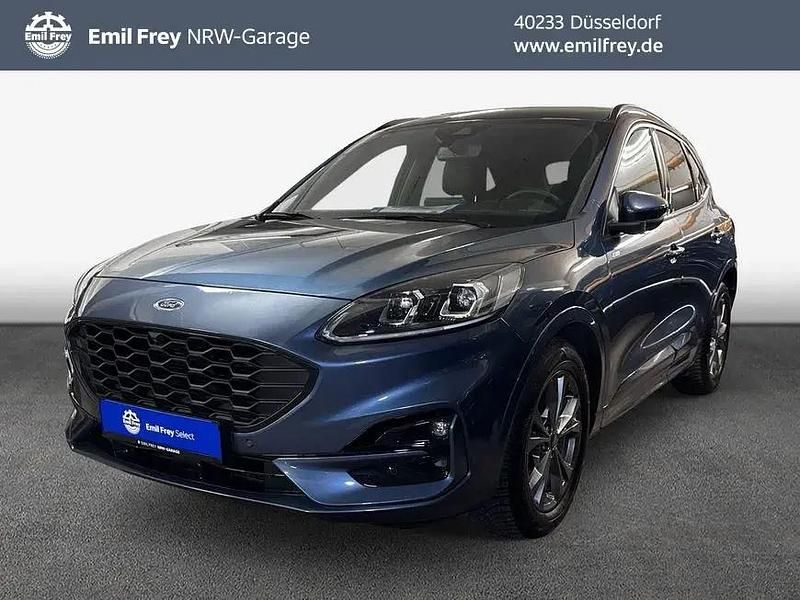 Chrome blue metallic Gebraucht 2023 Ford Kuga ST-Line X SUV | 25.475 € (Guter Preis) - Bild 1/4