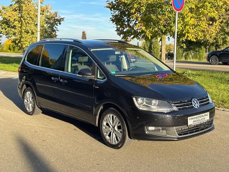 Gebraucht VW Sharan 140 PS (102 kW) 2014 Schwarz Van / Kleinbus