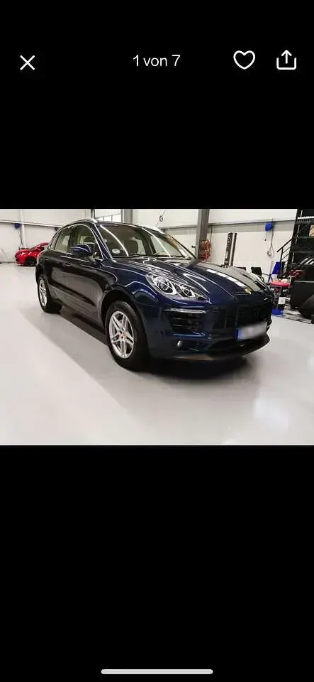 Gebraucht Porsche Macan S 258 PS (189 kW) 2016 Blau SUV