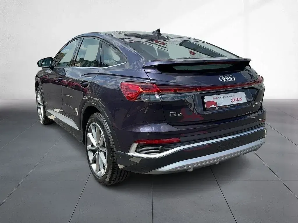 Gebraucht Audi Q4 Sportback e-tron Ambiente 210 kW (286 PS) 2024 Auroraviolett metallic SUV