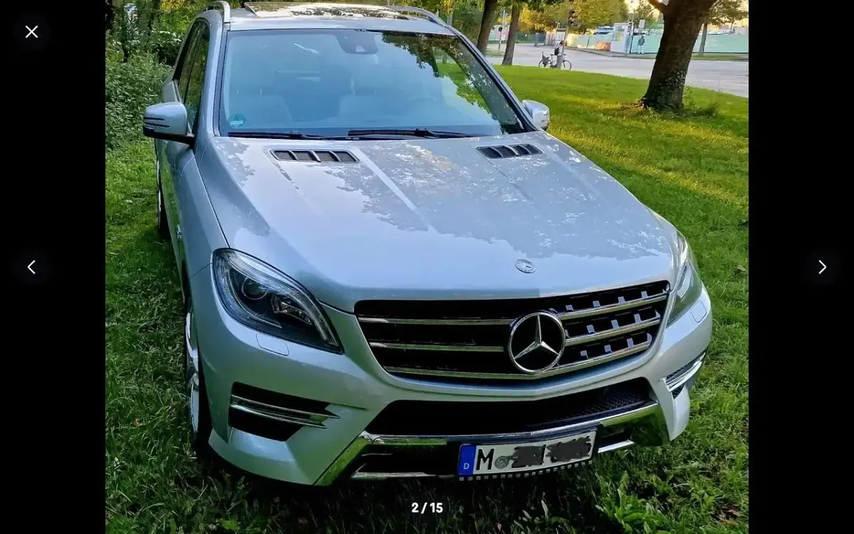 Gebraucht Mercedes ML350 AMG line 306 PS (225 kW) 2012 SUV