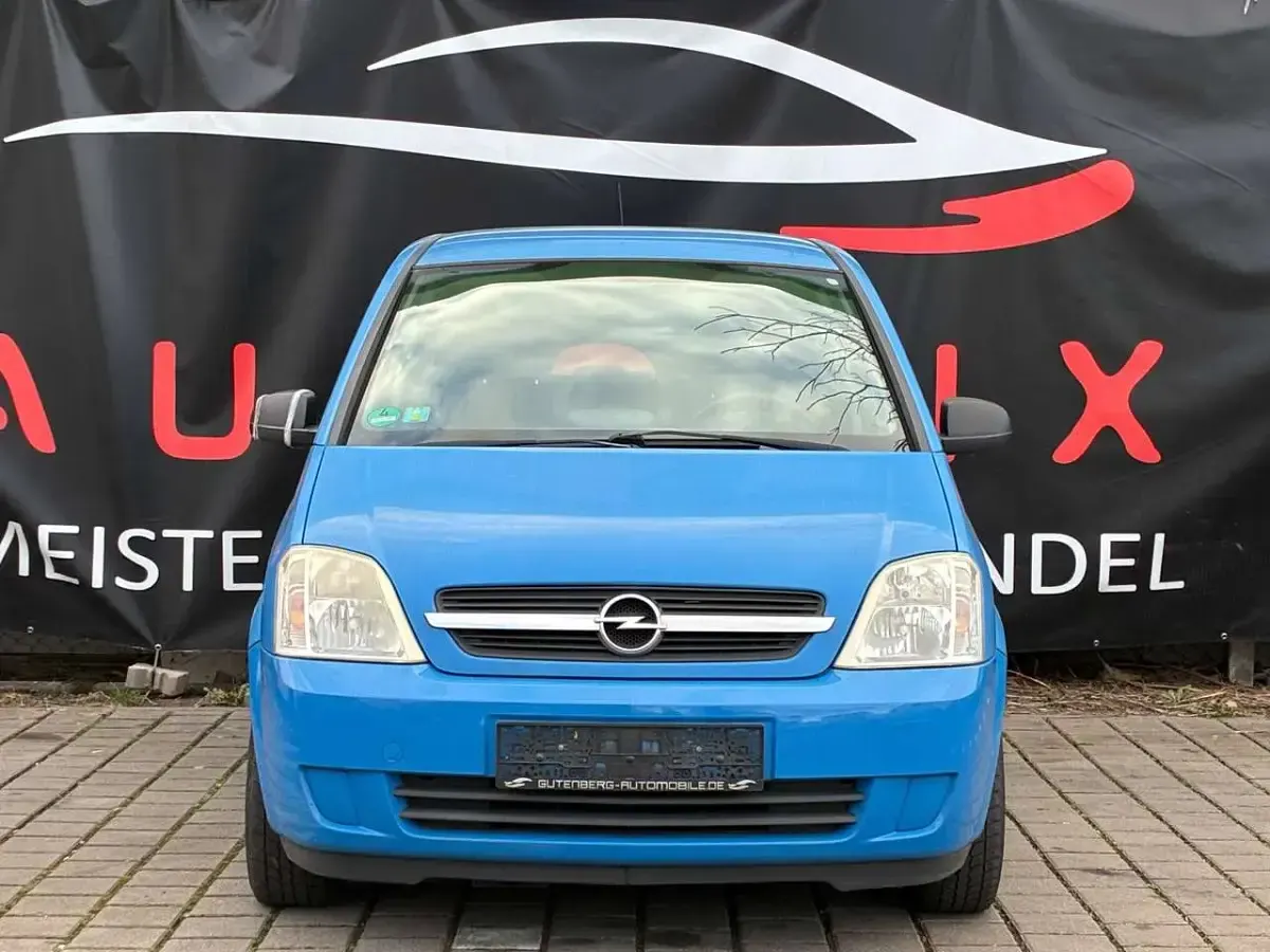 Gebraucht Opel Meriva Edition 105 PS (77 kW) 2003 Blau Van / Kleinbus