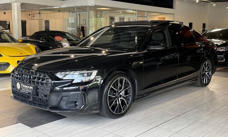 Schwarz Gebraucht 2024 Audi A8 S-Line Limousine | 82.850 € - Bild 1/4