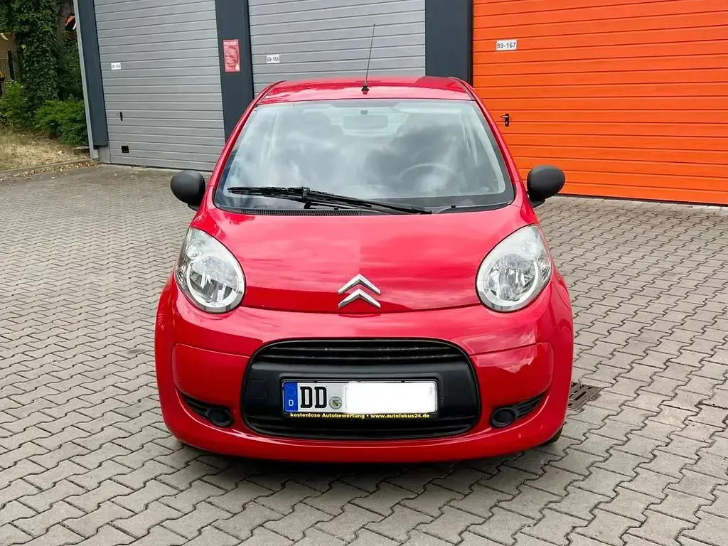 Gebraucht Citroën C1 Advance 68 PS (50 kW) 2011 Rot Kleinwagen