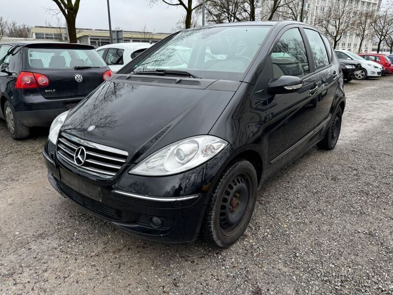 Schwarz Gebraucht 2008 Mercedes A180 Avantgarde Limousine | 1.450 € (Superpreis) - Bild 1/4