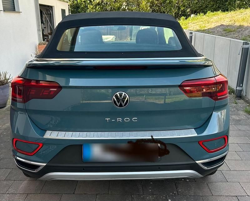 Gebraucht VW T-Roc Cabriolet 150 PS (110 kW) 2023 Blau Cabrio