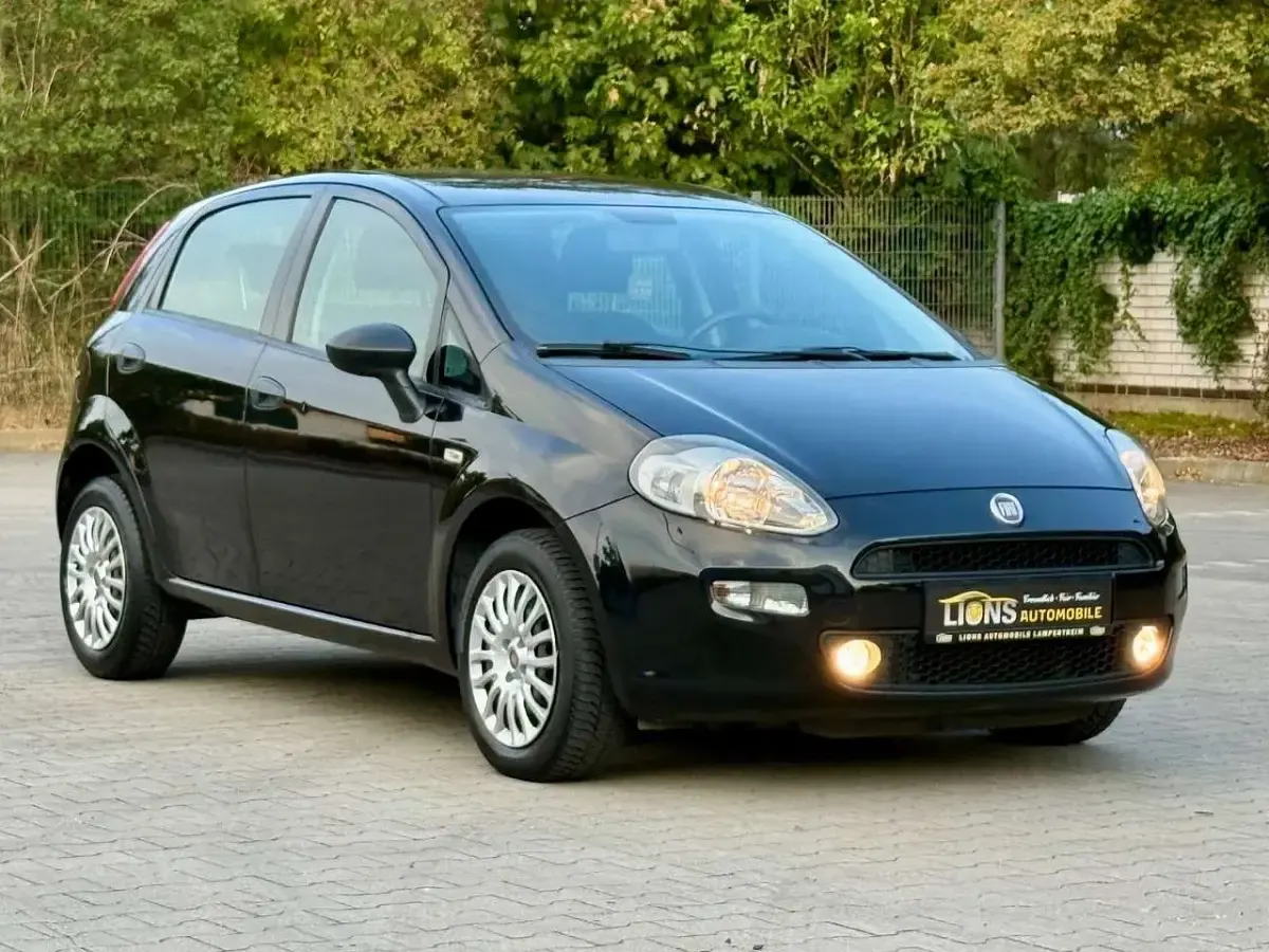 Gebraucht Fiat Punto Basis 69 PS (50 kW) 2018 Schwarz Kleinwagen
