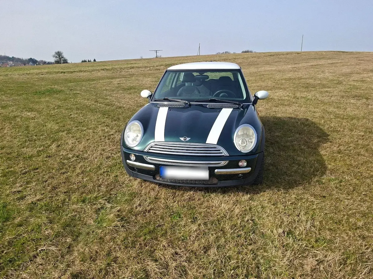Usata Mini Cooper 116 CV (85 kW) 2002 Verde Utilitaria
