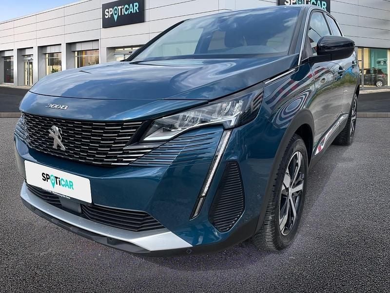 Blau Gebraucht 2023 Peugeot 3008 Allure SUV | 23.580 € (Superpreis) - Bild 1/3