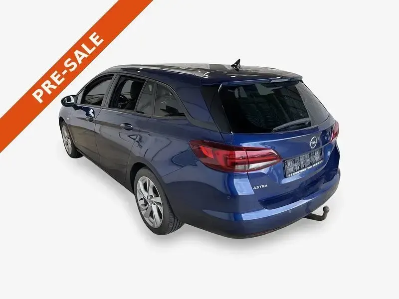 Gebraucht Opel Astra 122 PS (89 kW) 2021 Nautic blau metallic Kombi