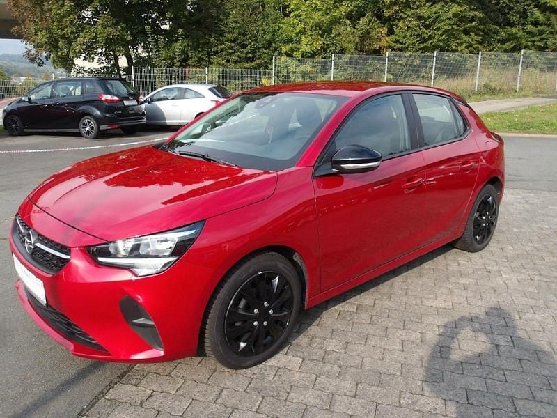 Rot Gebraucht 2022 Opel Corsa Edition Kleinwagen | 9.980 € (Superpreis) - Bild 1/4